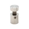 Outwater Round Standoffs, 1/2 in Bd L, Stainless Steel Brushed, 1/2 in OD 3P1.56.00608